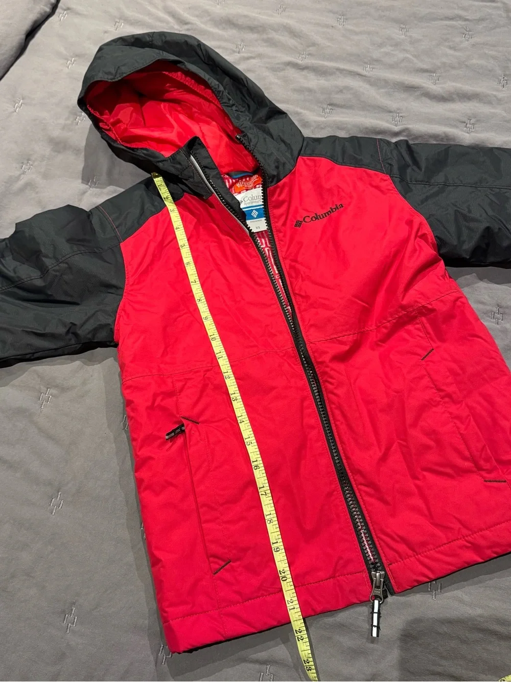 Columbia Thermal Coil Kids Hooded Jacket - Size XS